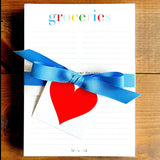 Heart Gift Tag // non-personalized