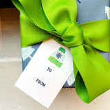 Holiday Gift Tag, non-personalized | ski hat