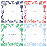 Garden Floral Notepad // two sizes