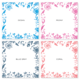 Garden Floral Notepad // two sizes