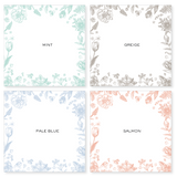 Garden Floral Notepad // two sizes
