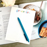 5.5x7.5" Notepad | groceries