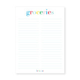 5.5x7.5" Notepad | groceries