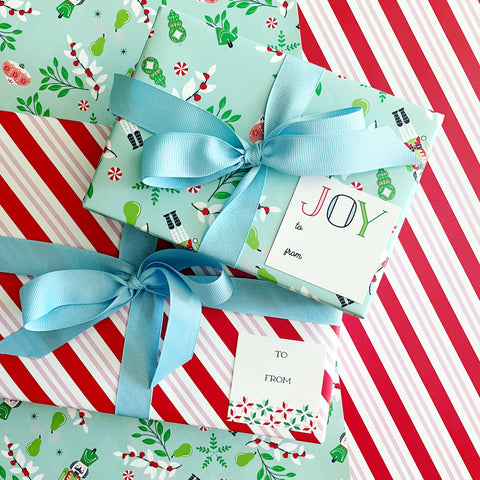 Nutcracker Sweet Gift Wrap Bundle (paper, stickers + ribbon)