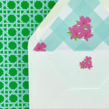 Azalea Card Set with lined envelopes