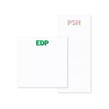 Skinny Notepad | layered monogram