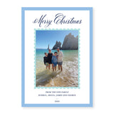 Scallop Frame // holiday card