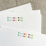 Thank You Notecard Set // non-personalized