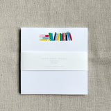 5.5" Square Notepad | library books, non-personalized