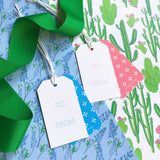 Bluebonnet + Cactus Gift Wrap Bundle