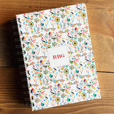 Custom Spiral Notebook // otomi (two sizes)