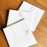 5.5" Square Notepad | tennis, non-personalized