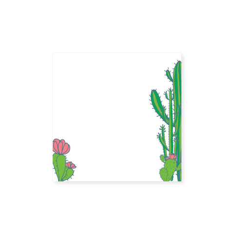 5.5" Square Notepad | cactus, non-personalized