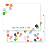 Petite Notecard, personalized | Confetti