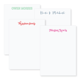 4.5x6.25 Name Notecard // DIY