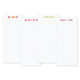 Slim Notepad | block letters