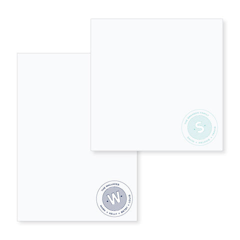 Family Notepad // two sizes