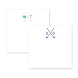 Golf Monogram Notepad