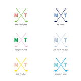 Golf Monogram Notepad
