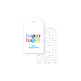 Happy Happy Gift Tag | personalized