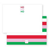 Petite Holiday Notecard Set, non-personalized | ho ho ho