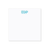 5.5" Square Notepad | layered monogram