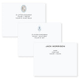 Masculine Collection // Notecard with name or monogram