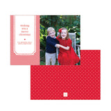 Mini Stripe + Frame // holiday card
