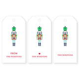 Large Holiday Gift Tag | nutcracker