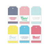 Cheers Hang Tag // rattan weave