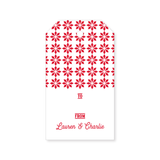 Holiday Gift Tag | snowflakes