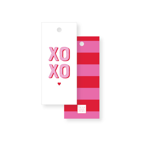 XOXO Valentine's Tag // non-personalized