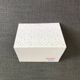 Folded Polka Dot Family Notecards // 4.25x5.5"