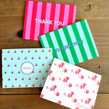 Thank You Folded Notecard Set // out west