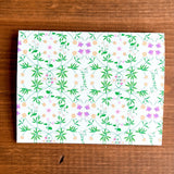 Thank You Folded Notecard Set // spring floral