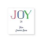 Joy Gift Tags + Stickers