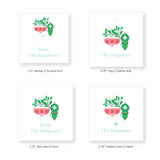 Ornaments Gift Tags + Stickers