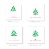 O Christmas Tree Gift Tags + Stickers