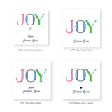 Joy Gift Tags + Stickers