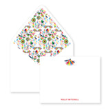 Otomi Notecard Set with Lined Envelopes // personalized