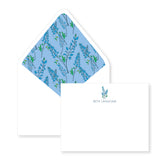 Bluebonnet Notecard Set with Lined Envelopes // personalized