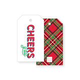Holiday Gift Tag, non-personalized | cheers