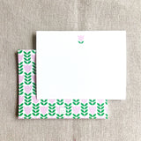Sweet Floral Notecard Set // non-personalized