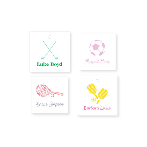 Good Sport Tags + Stickers