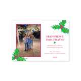 Holly // holiday card