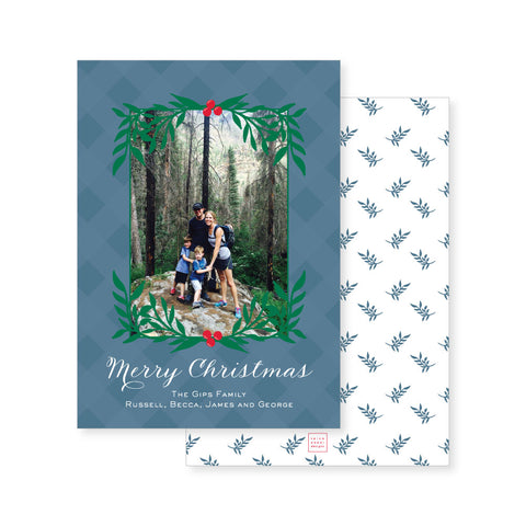 Wreath Frame // holiday card