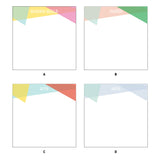 Square or Skinny Notepad | Prism {4 color variations}