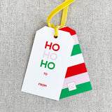 Holiday Gift Tag, non-personalized | ho ho ho