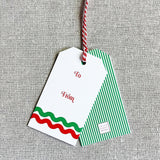 Holiday Gift Tag, non-personalized | ric rac