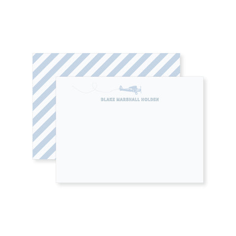 Airplane Notecard // two sizes